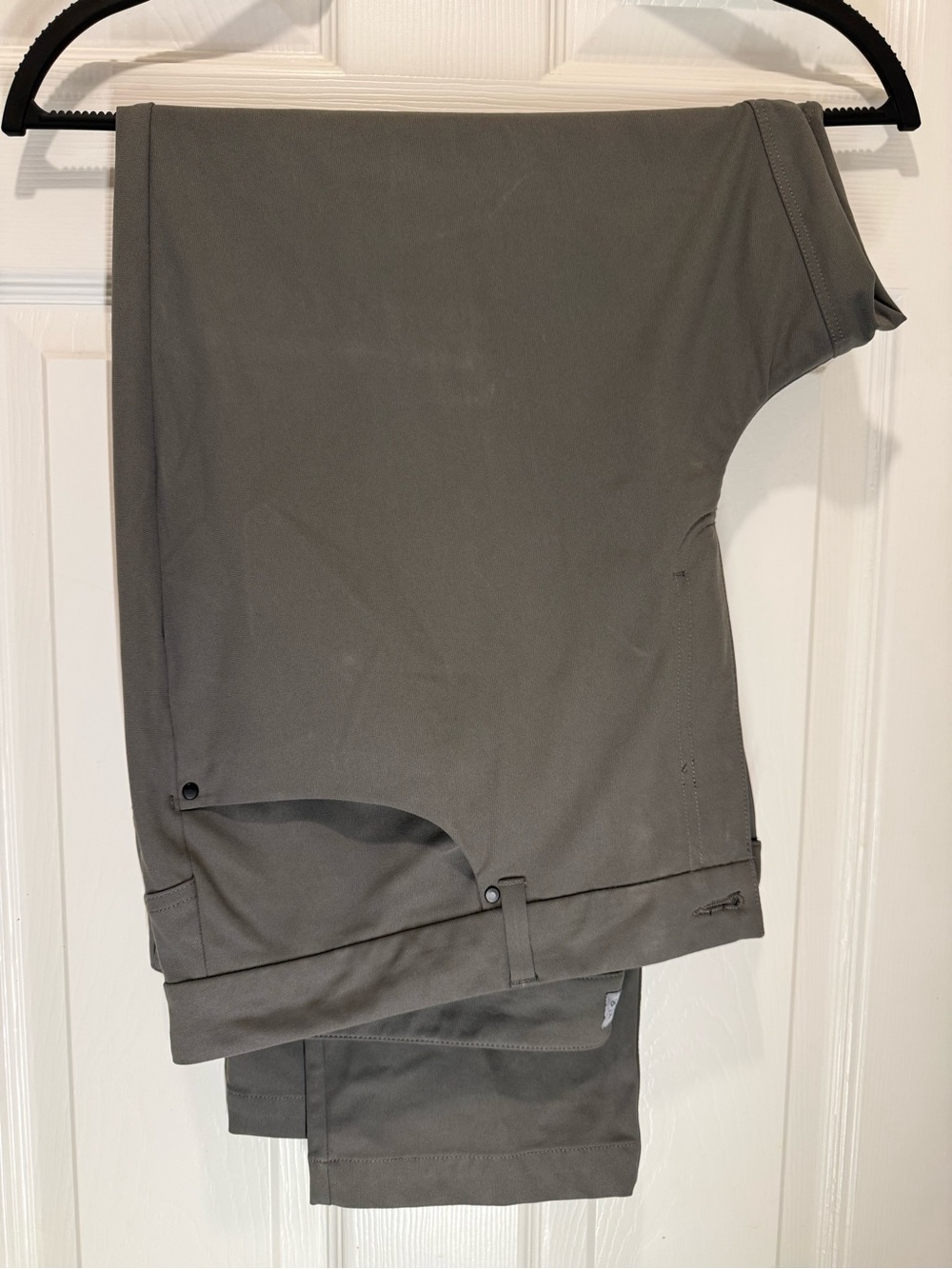 Men's Dress Pants — Charcoal Gray Tailored Taper